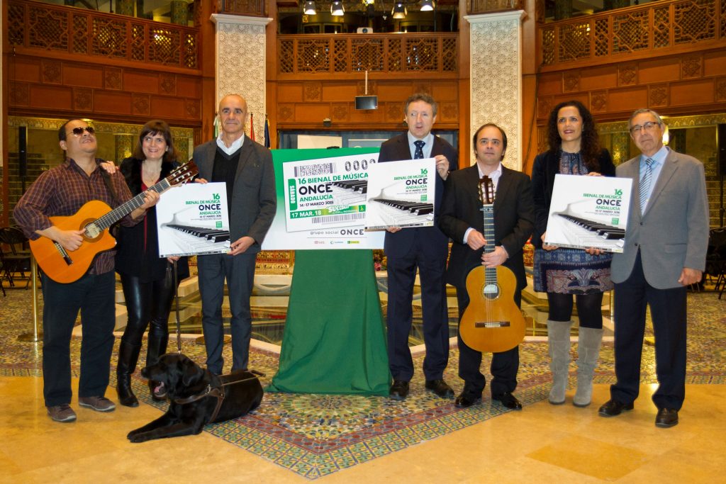 Presentación de la Bienal en Sevilla, en la sede de la Fundación Tres Culturas