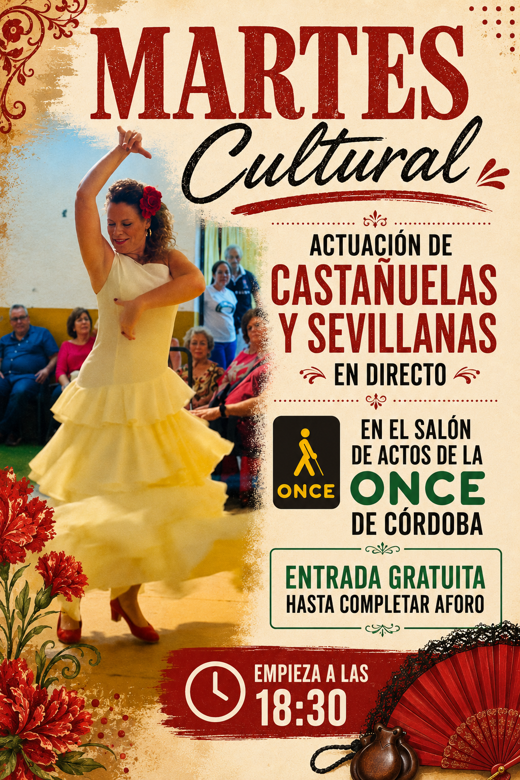 Cartel del concierto