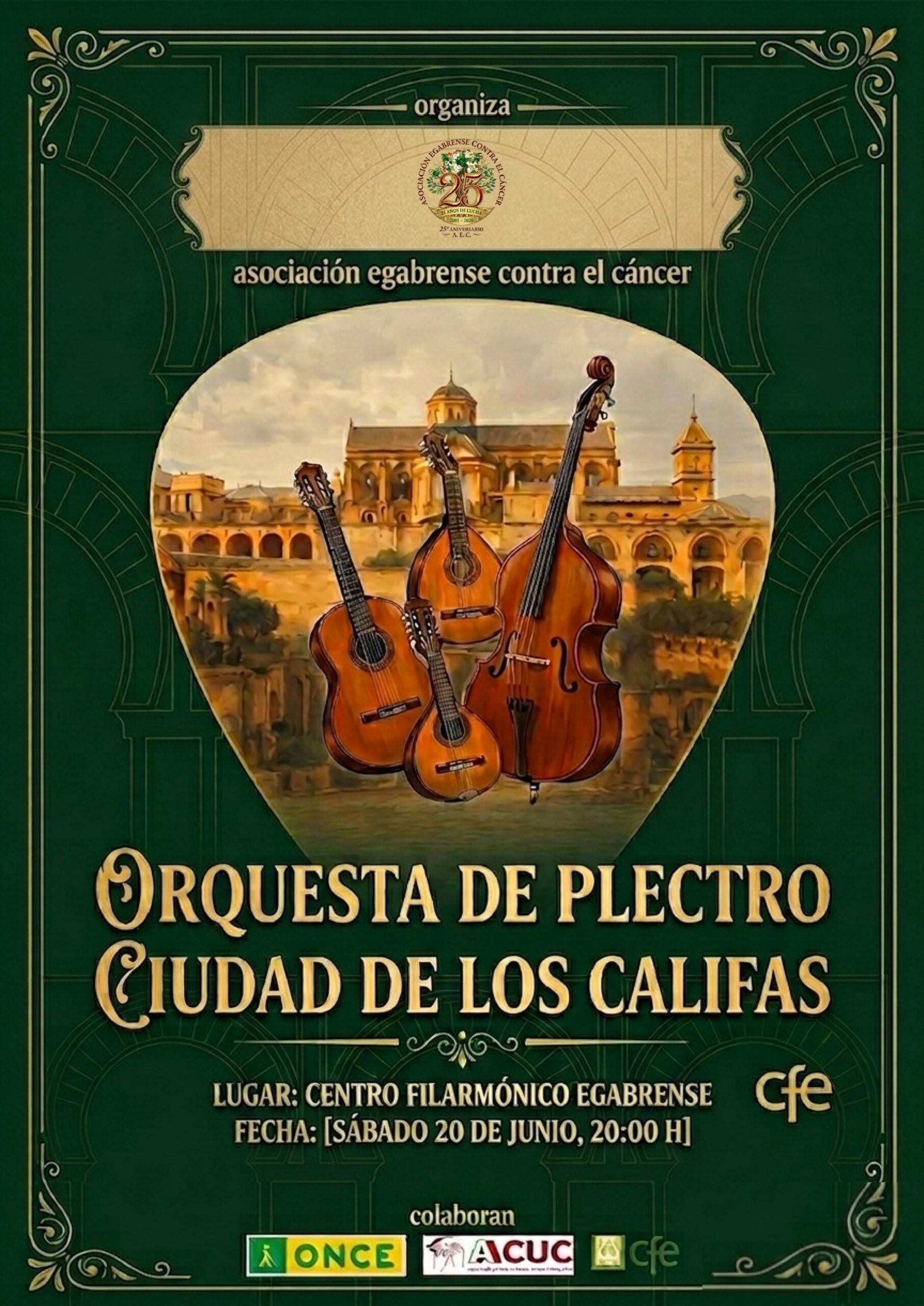 CARTEL CONCIERTO 20 DE JUNIO